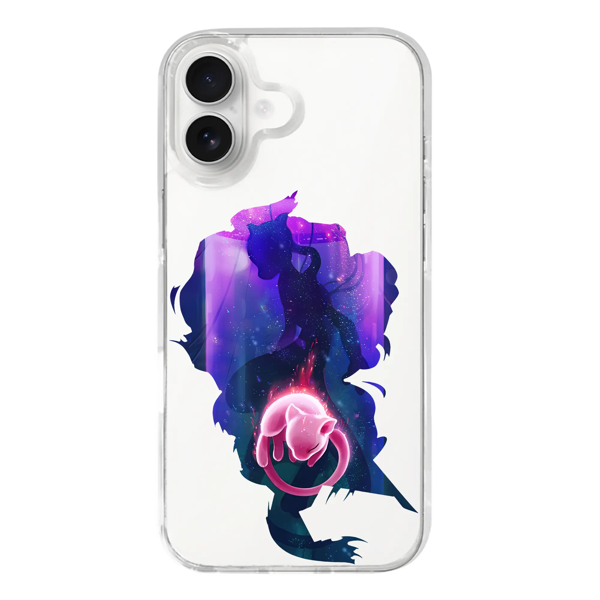 ポケモン グッズ,ミュウ - iPhone 17シリーズ 透明スマホケース – 薄型・耐衝撃・精密フィット保護カバー